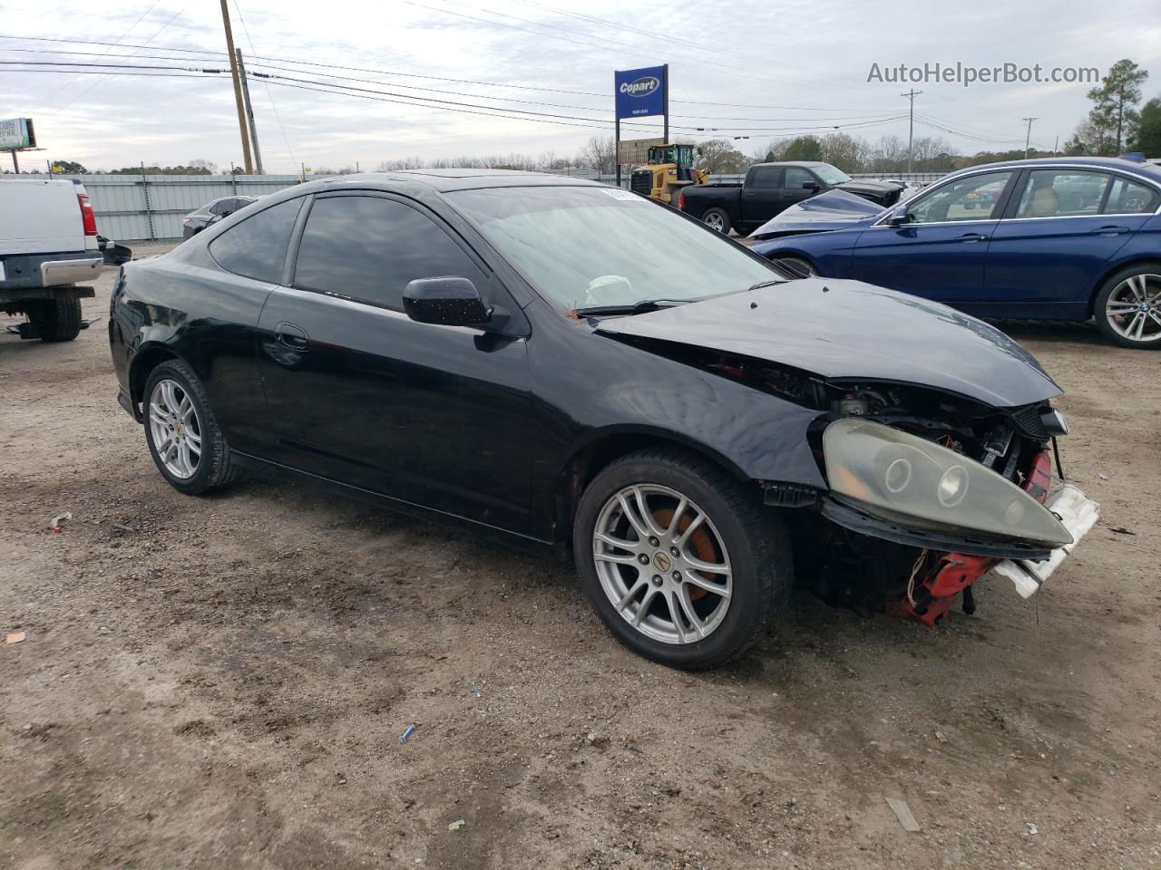 2006 Acura Rsx  Черный vin: JH4DC53846S020982