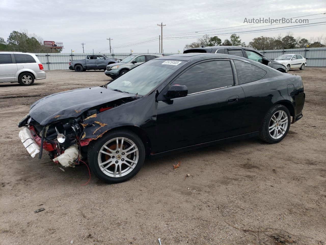 2006 Acura Rsx  Черный vin: JH4DC53846S020982