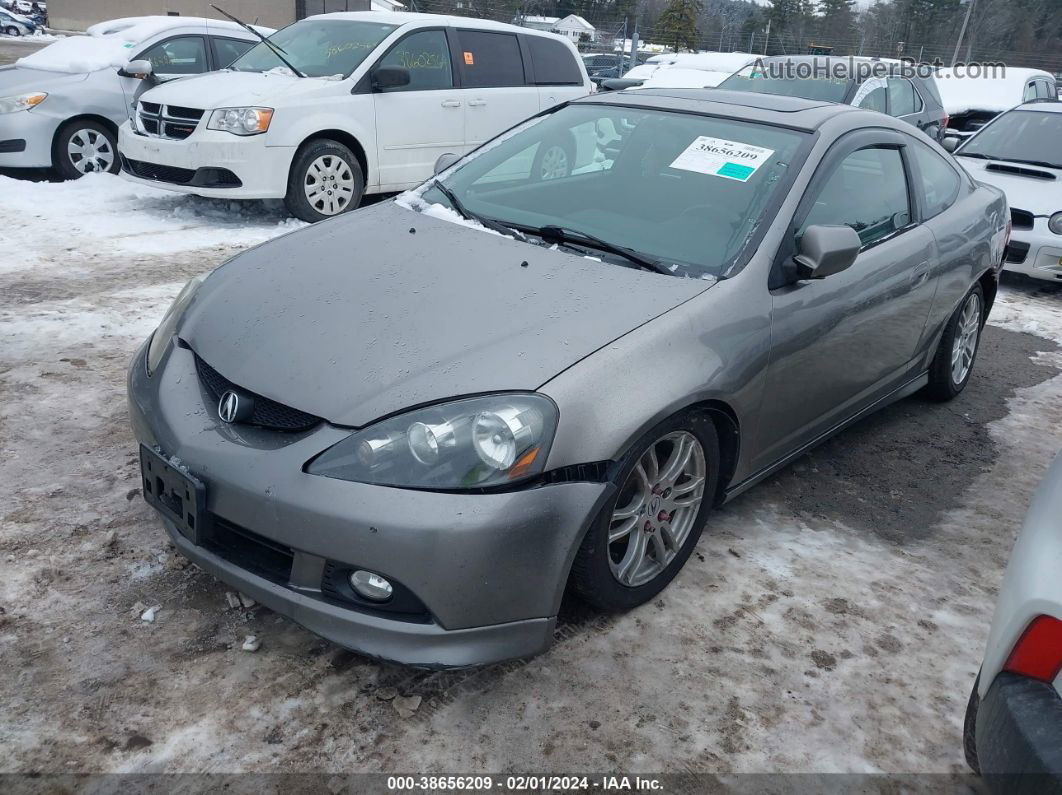 2006 Acura Rsx   Gray vin: JH4DC53886S022346