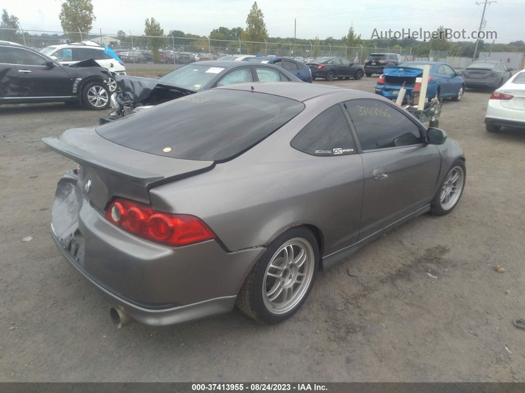 2006 Acura Rsx   Gray vin: JH4DC53896S005328