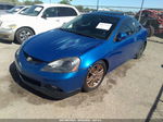 2006 Acura Rsx Blue vin: JH4DC53896S015289