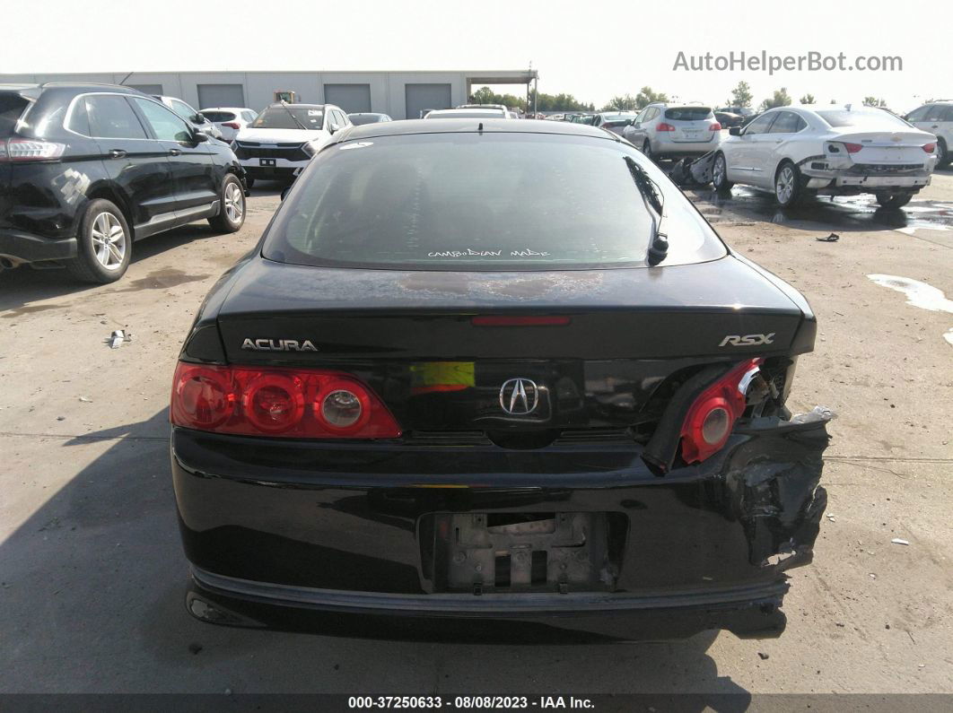 2006 Acura Rsx   Черный vin: JH4DC53896S021707