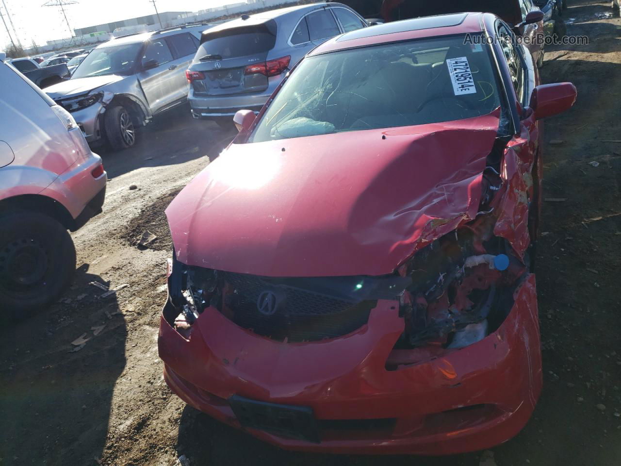 2006 Acura Rsx  Red vin: JH4DC538X6S015088