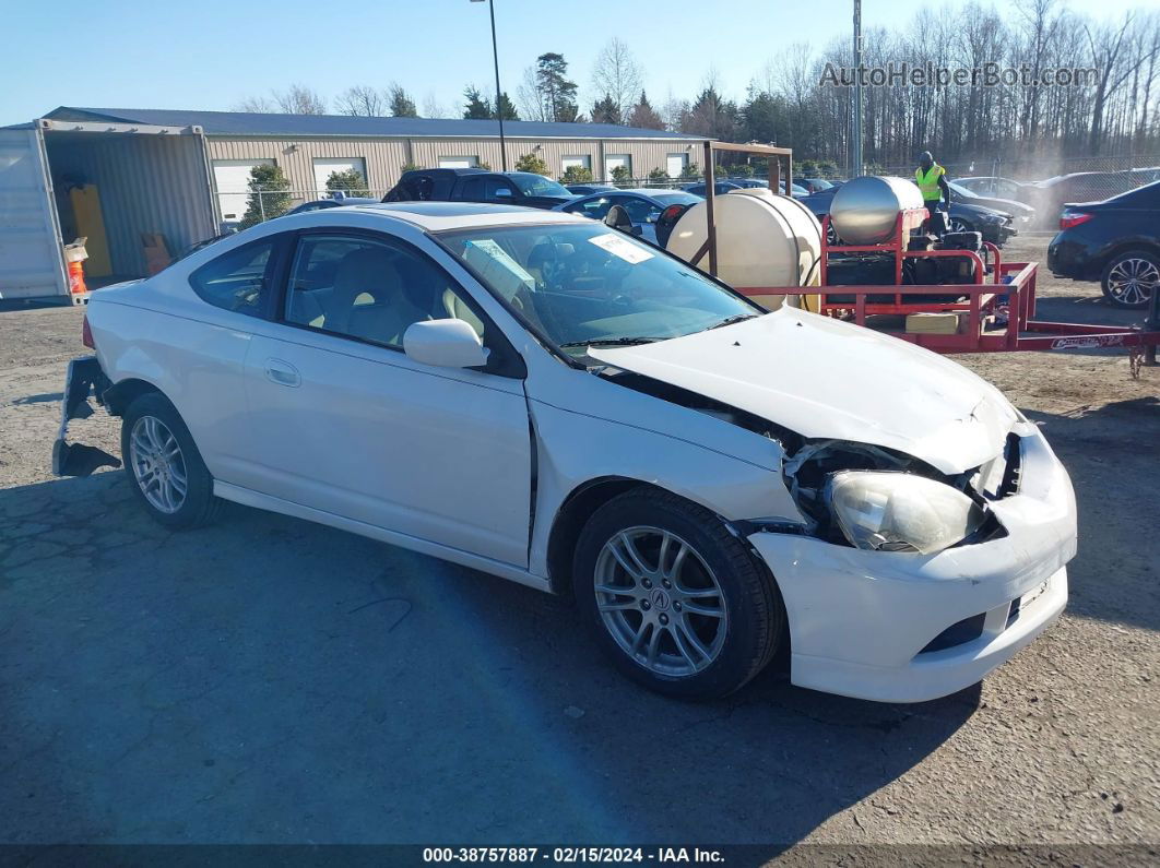 2006 Acura Rsx   White vin: JH4DC54806S003420