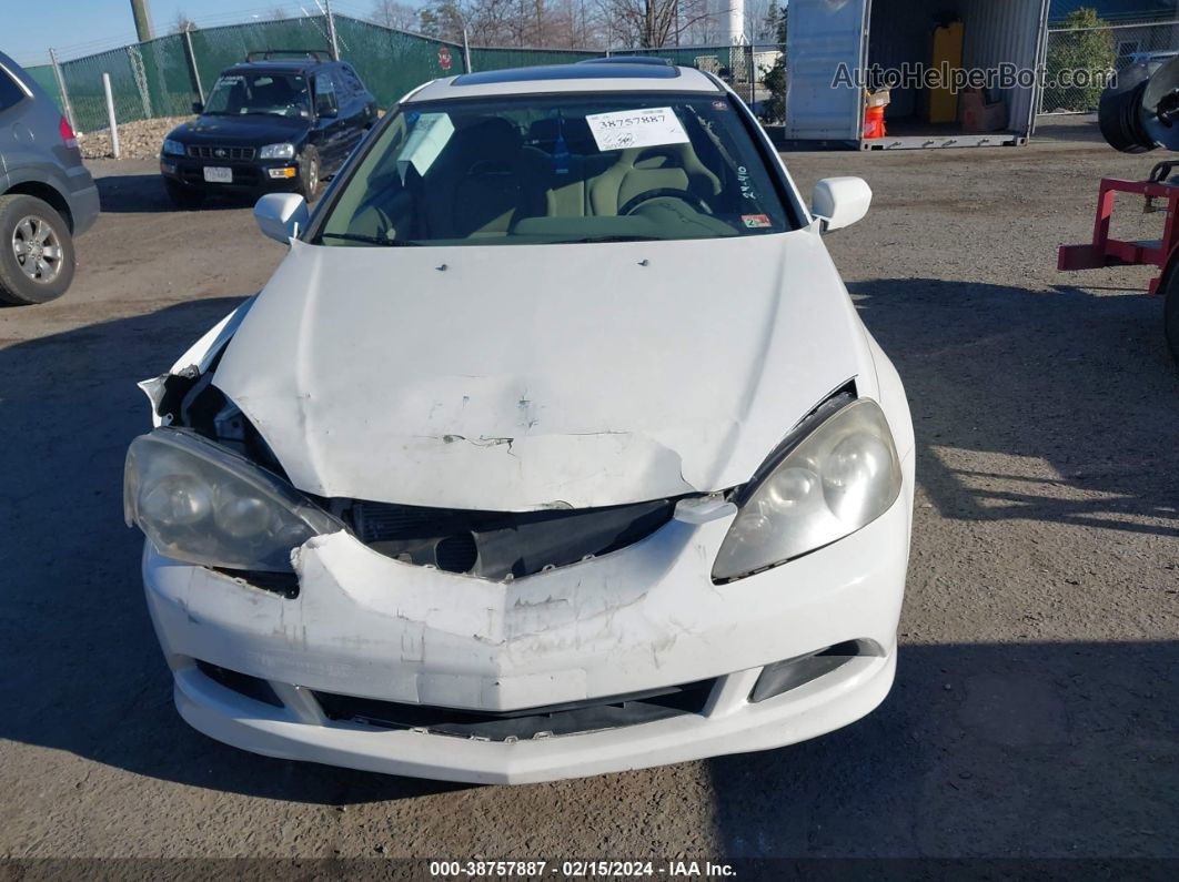 2006 Acura Rsx   White vin: JH4DC54806S003420