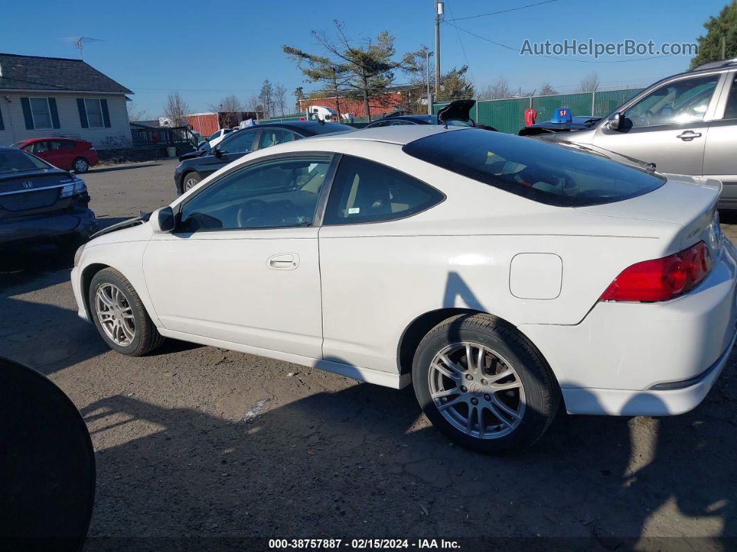 2006 Acura Rsx   White vin: JH4DC54806S003420