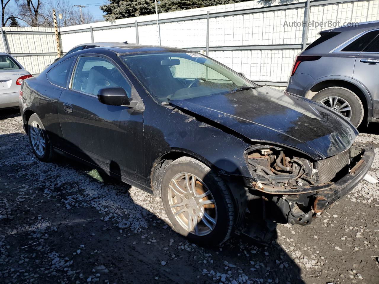 2006 Acura Rsx  Black vin: JH4DC54806S003692