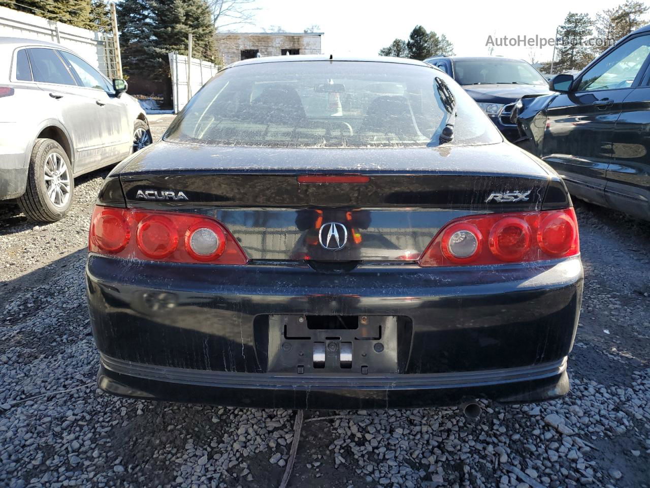 2006 Acura Rsx  Black vin: JH4DC54806S003692