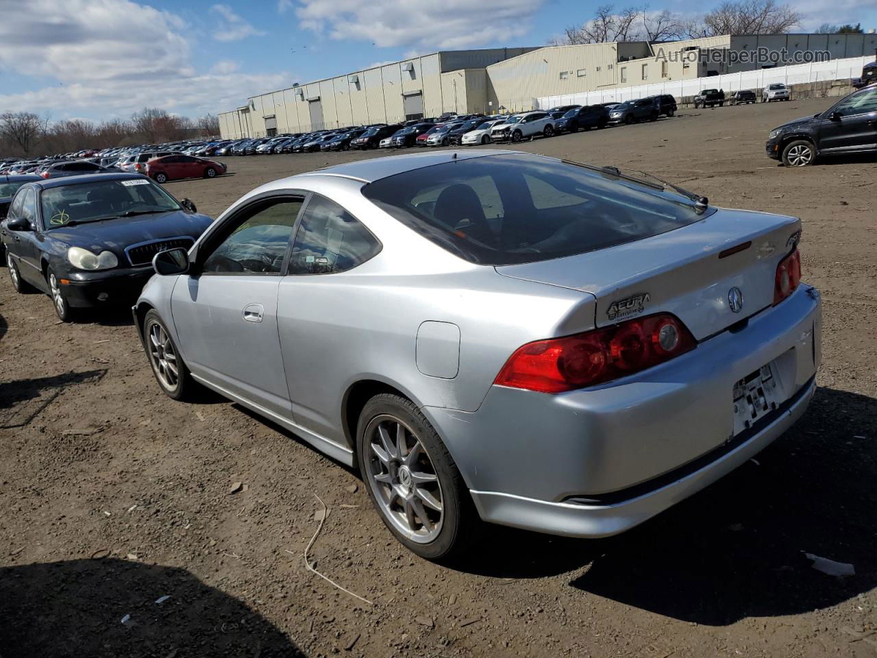 2006 Acura Rsx  Silver vin: JH4DC54806S022744