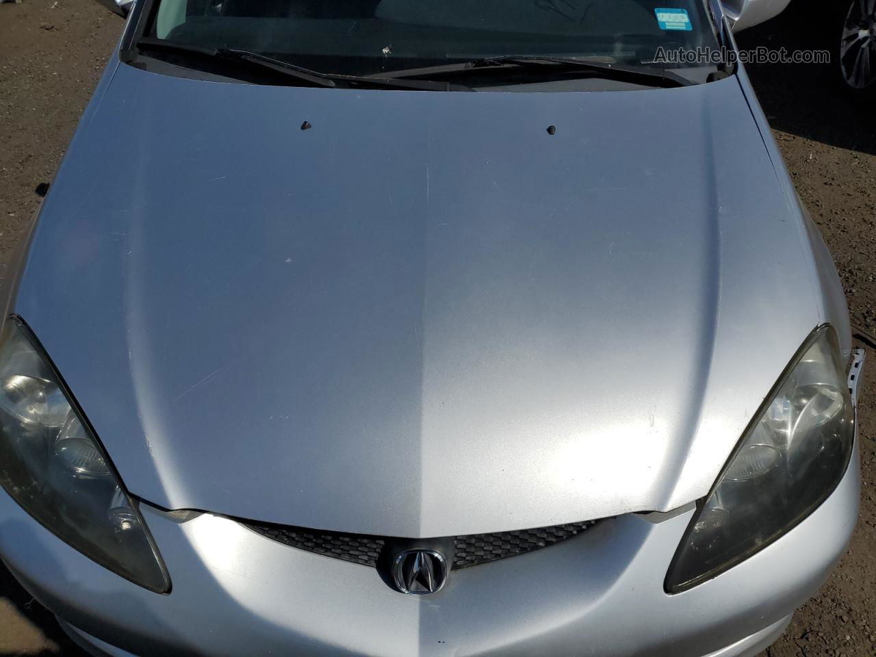 2006 Acura Rsx  Silver vin: JH4DC54806S022744