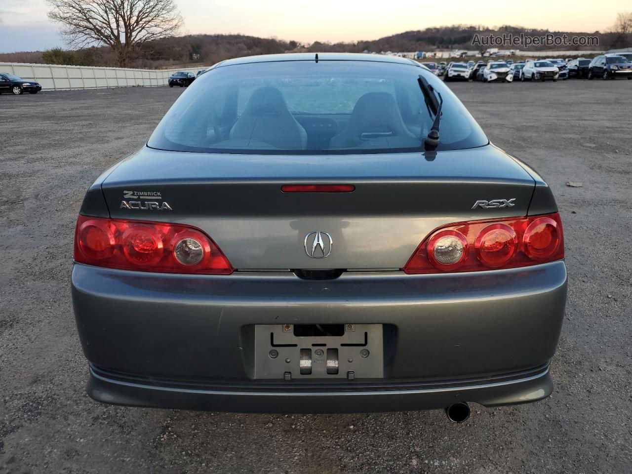 2006 Acura Rsx  Gray vin: JH4DC54816S003264