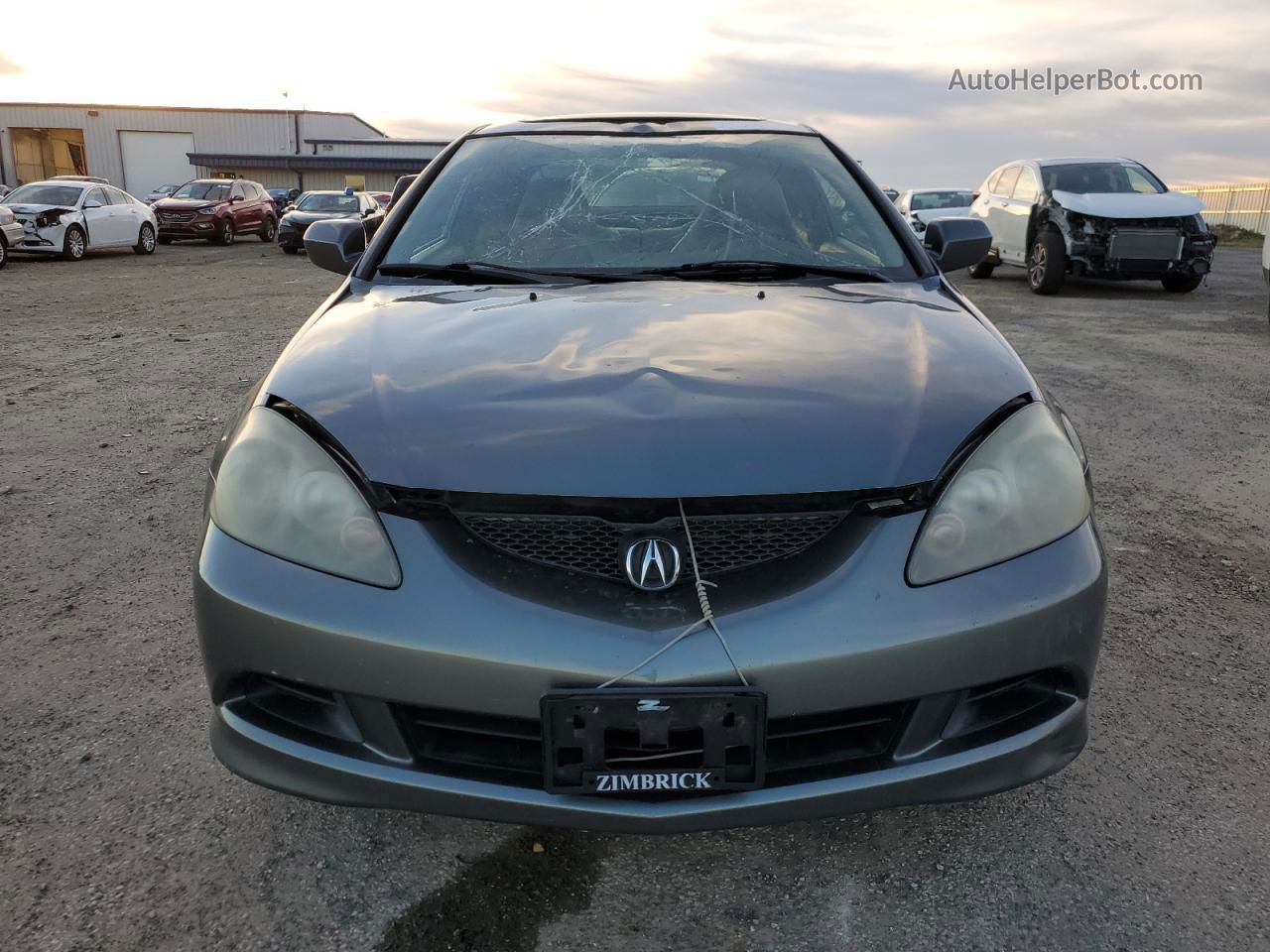 2006 Acura Rsx  Серый vin: JH4DC54816S003264