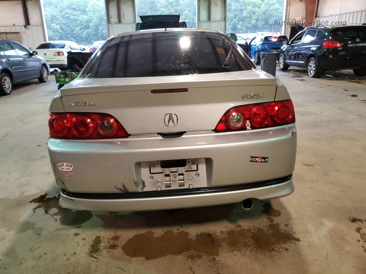 2006 Acura Rsx  Серебряный vin: JH4DC54816S004818