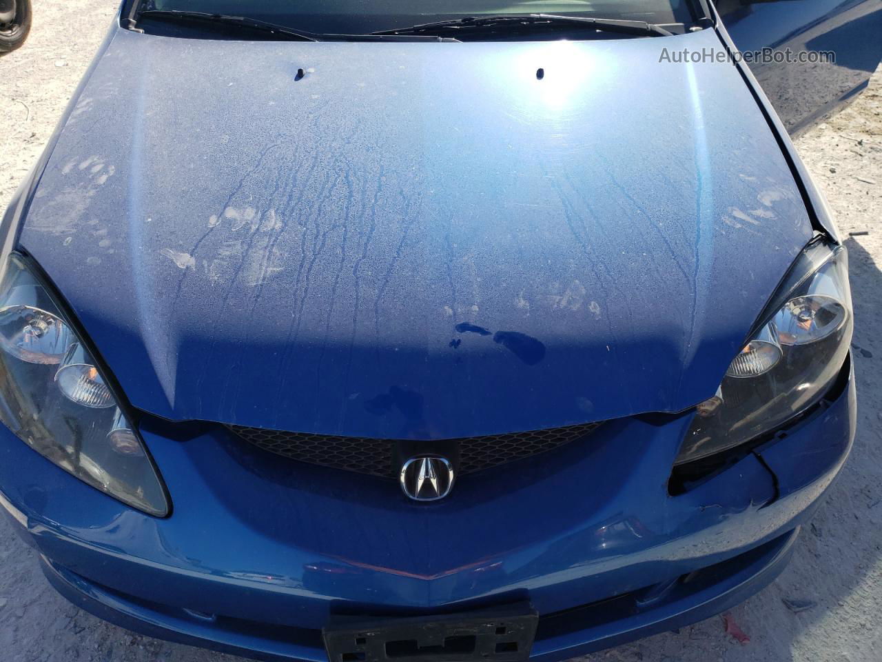 2006 Acura Rsx  Blue vin: JH4DC54816S005161