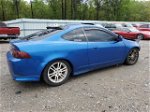 2006 Acura Rsx  Blue vin: JH4DC54816S009694