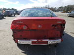 2006 Acura Rsx  Red vin: JH4DC54816S014751