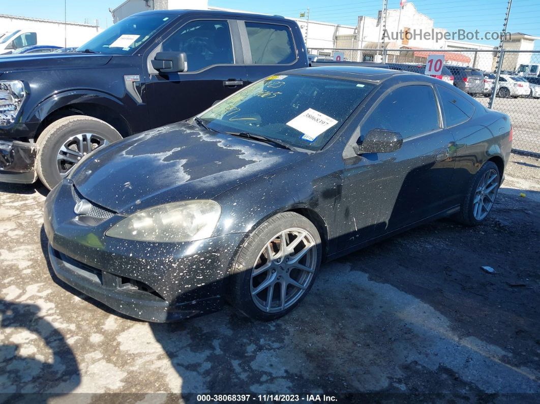 2006 Acura Rsx Black vin: JH4DC54816S015897