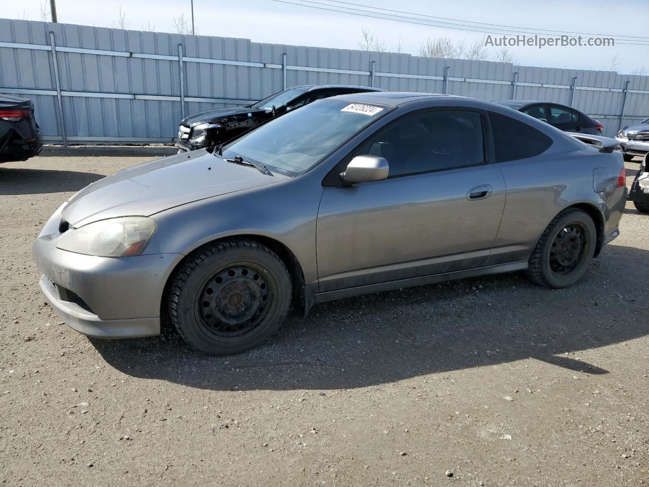 2006 Acura Rsx  Gray vin: JH4DC54816S800596