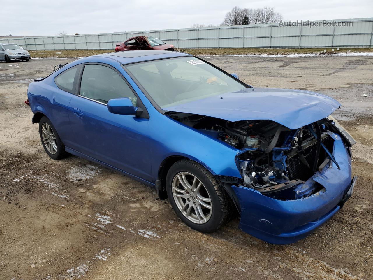 2006 Acura Rsx  Blue vin: JH4DC54826S003161