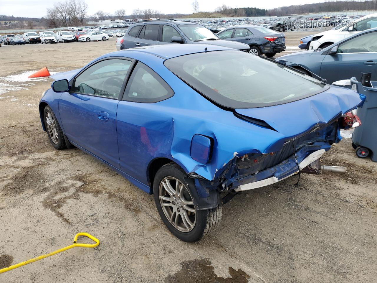 2006 Acura Rsx  Blue vin: JH4DC54826S003161