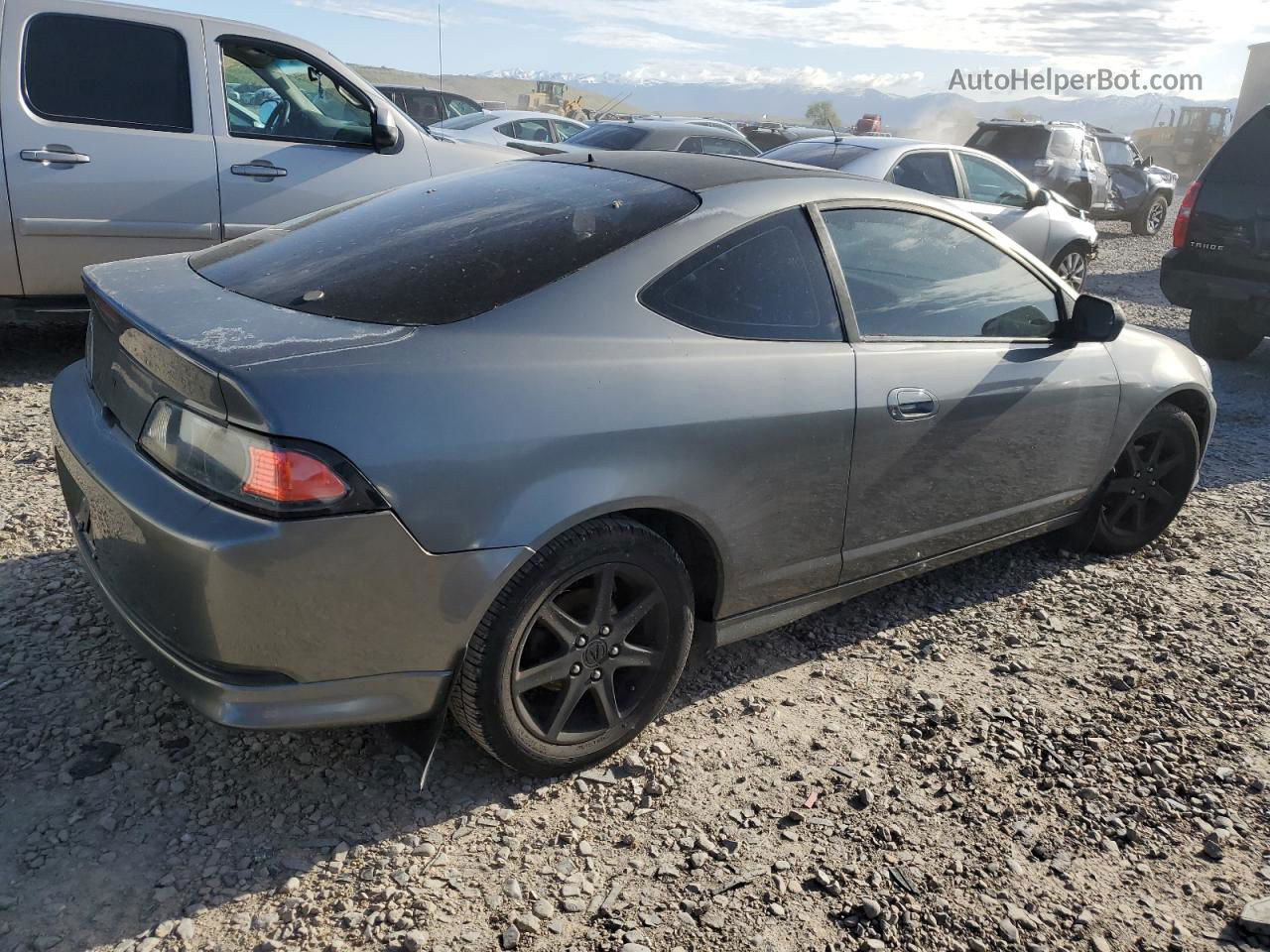 2006 Acura Rsx  Gray vin: JH4DC54826S005962