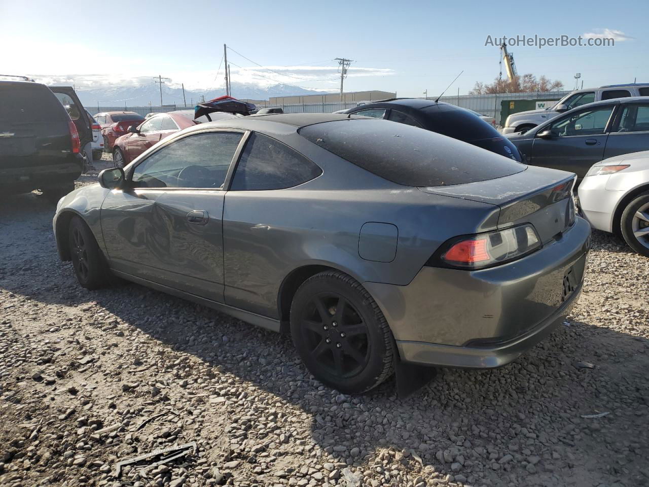 2006 Acura Rsx  Gray vin: JH4DC54826S005962