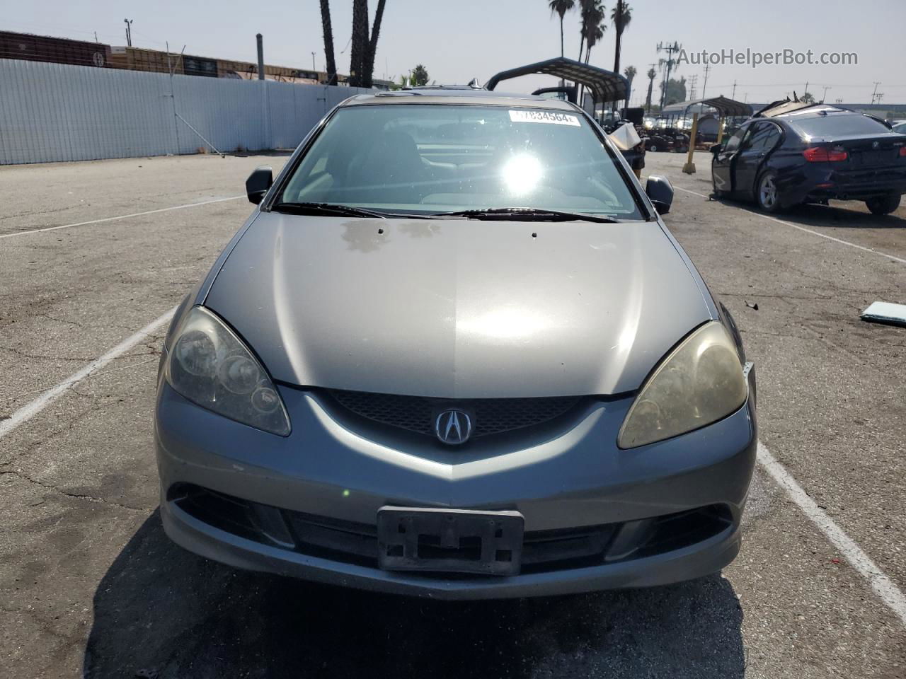 2006 Acura Rsx  Silver vin: JH4DC54826S012104