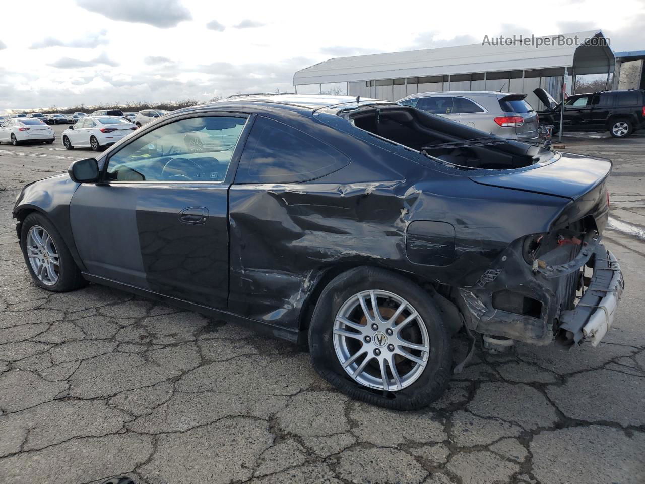 2006 Acura Rsx  Black vin: JH4DC54826S012314