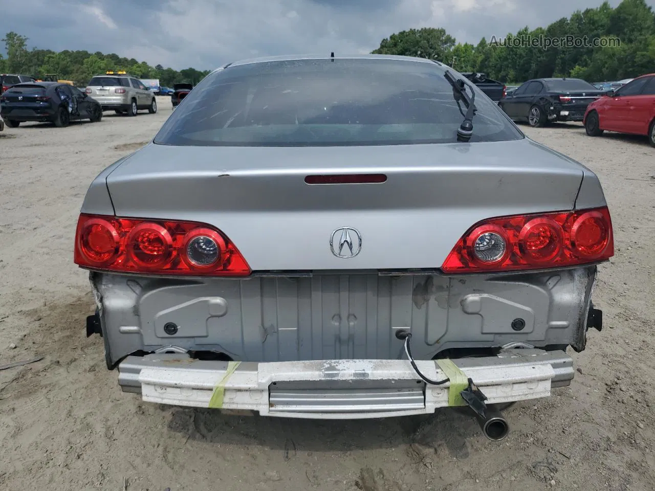 2006 Acura Rsx  Silver vin: JH4DC54826S023510