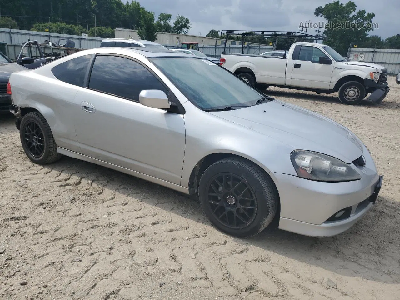 2006 Acura Rsx  Silver vin: JH4DC54826S023510