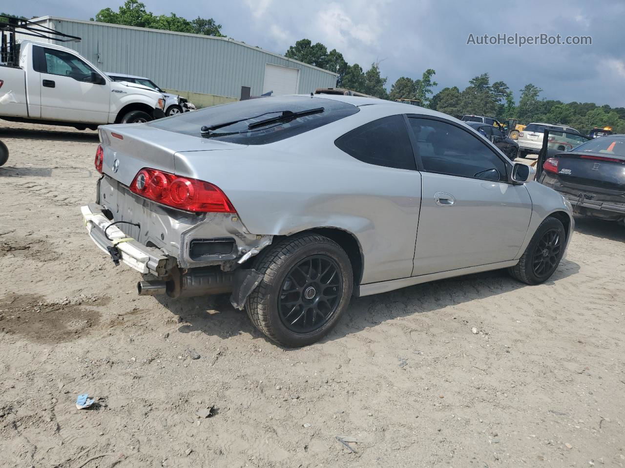 2006 Acura Rsx  Silver vin: JH4DC54826S023510