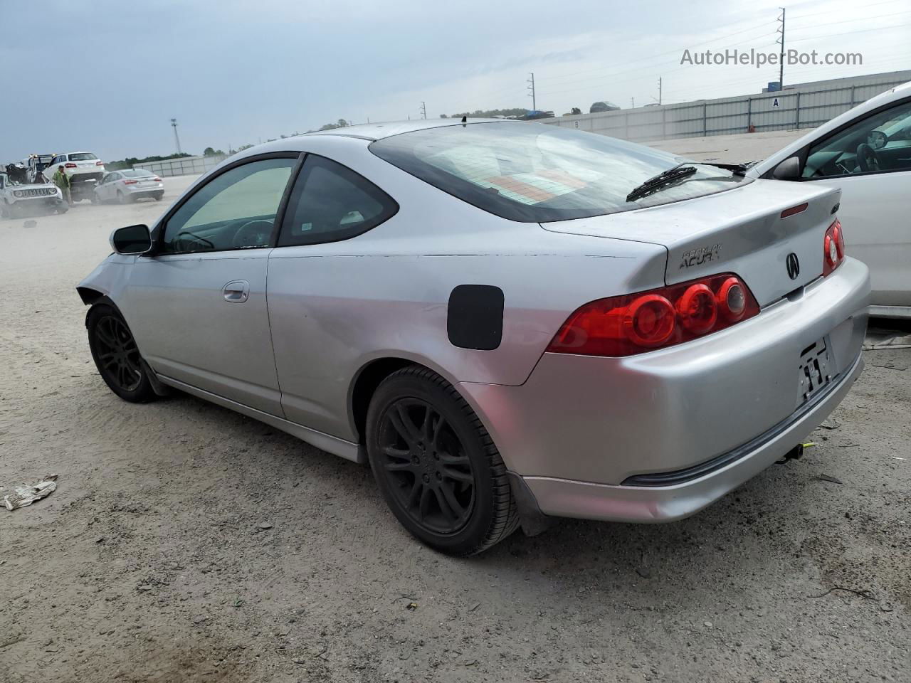 2006 Acura Rsx  Silver vin: JH4DC54836S006294