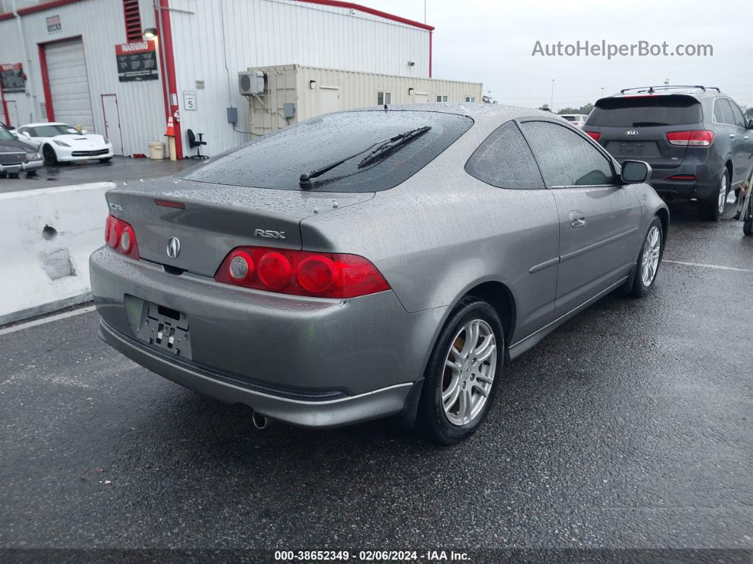 2006 Acura Rsx   Gray vin: JH4DC54836S013603