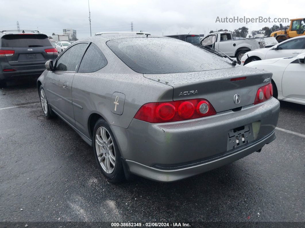 2006 Acura Rsx   Gray vin: JH4DC54836S013603