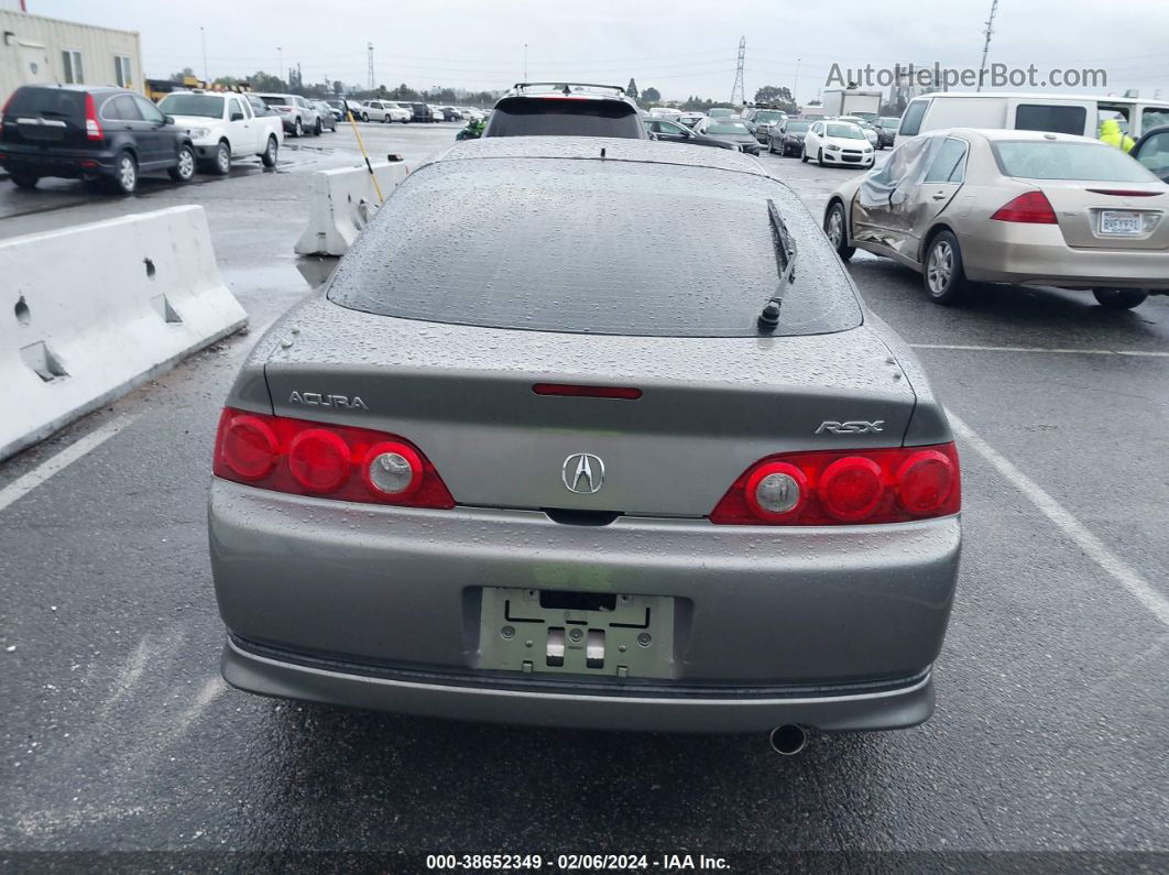 2006 Acura Rsx   Gray vin: JH4DC54836S013603