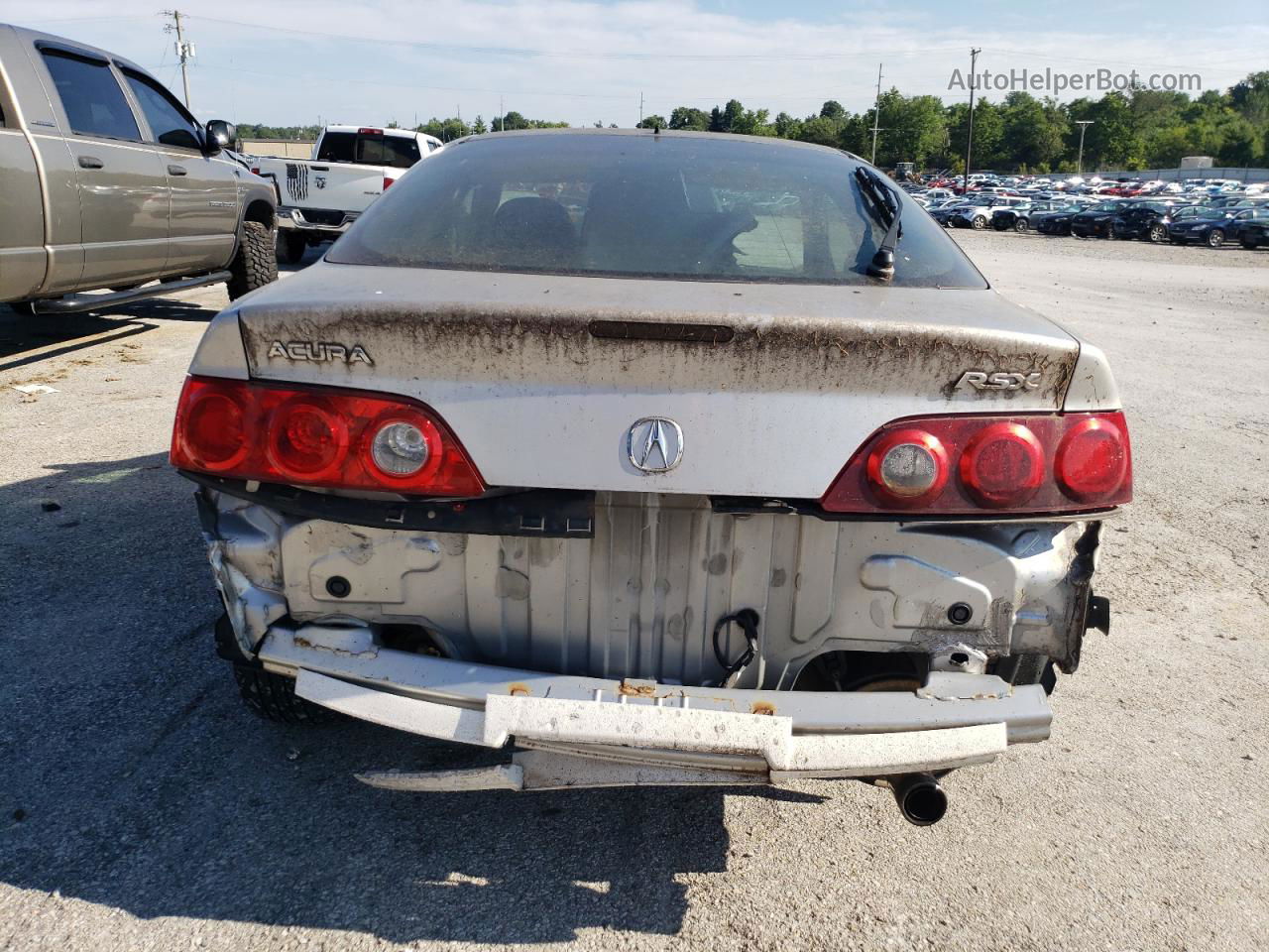 2006 Acura Rsx  Silver vin: JH4DC54836S022298