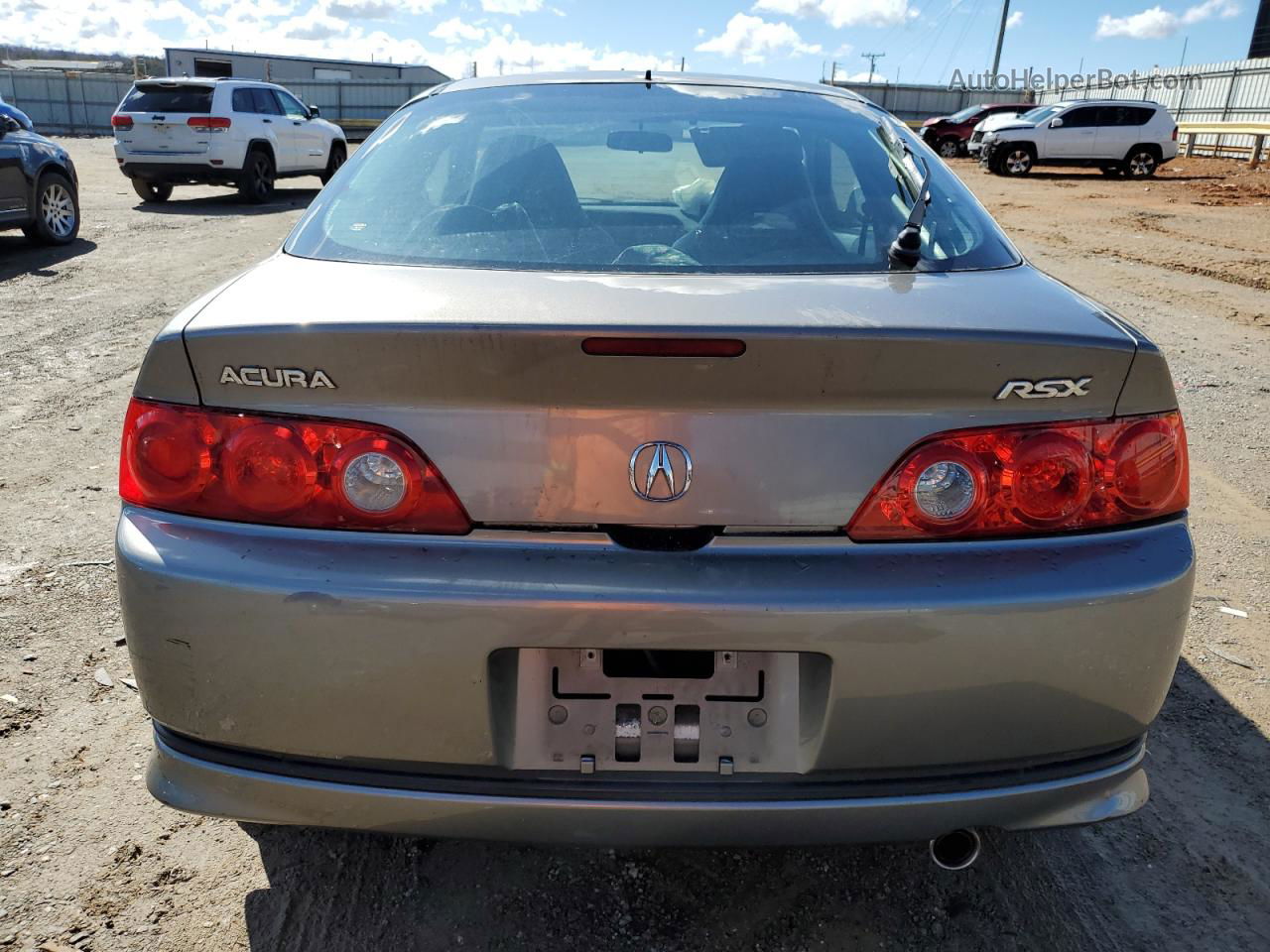 2006 Acura Rsx  Gray vin: JH4DC54846S014226