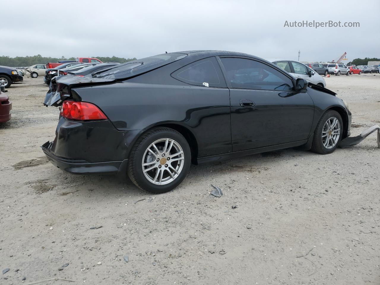 2006 Acura Rsx  Черный vin: JH4DC54846S016008