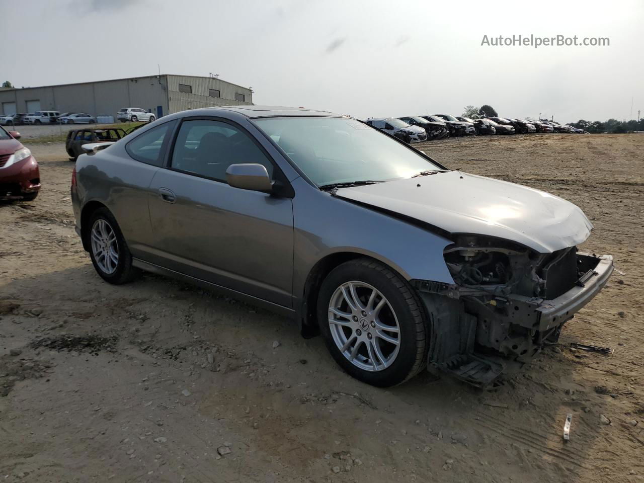 2006 Acura Rsx  Gray vin: JH4DC54846S016087