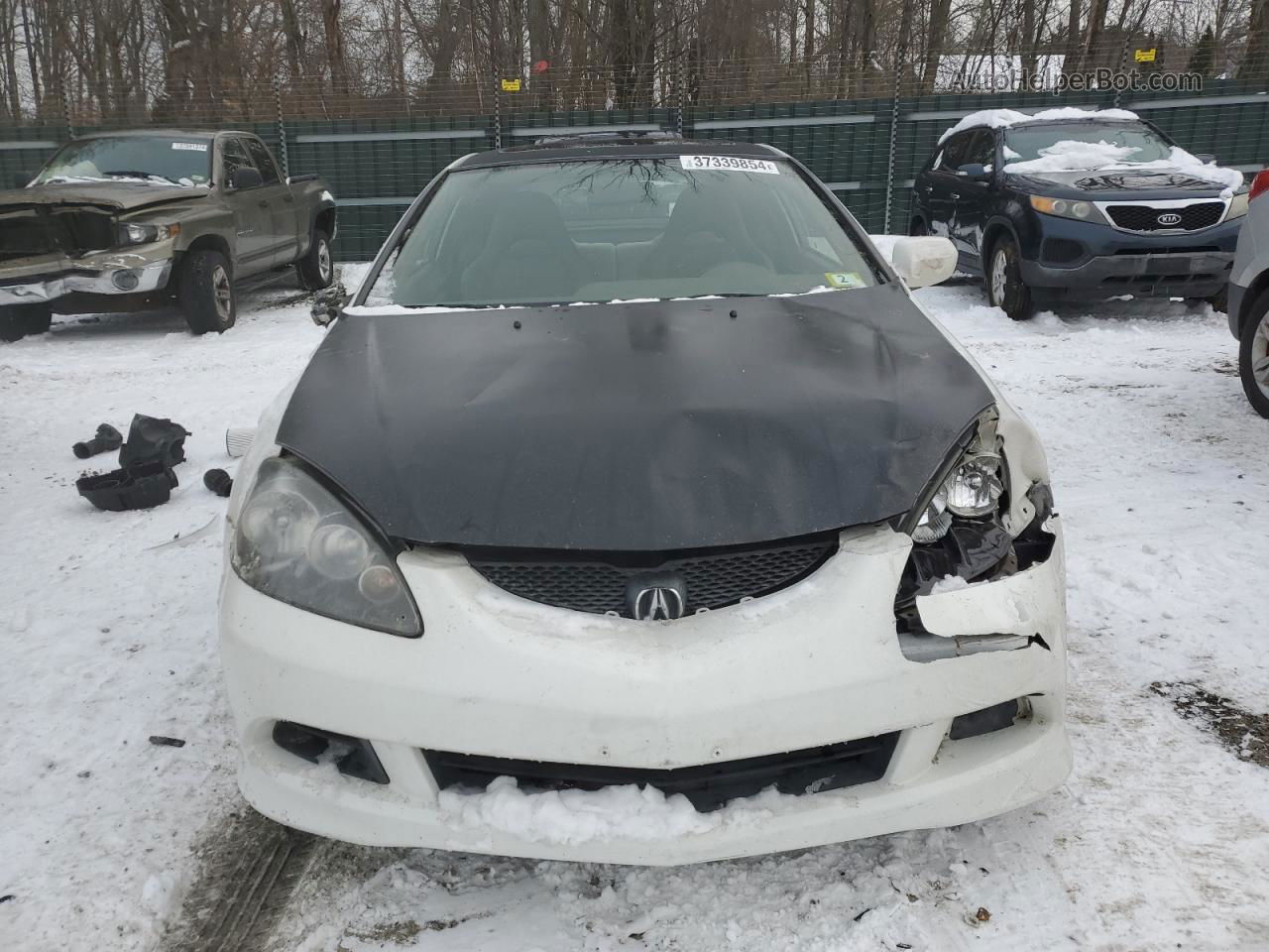 2006 Acura Rsx  Белый vin: JH4DC54846S016543