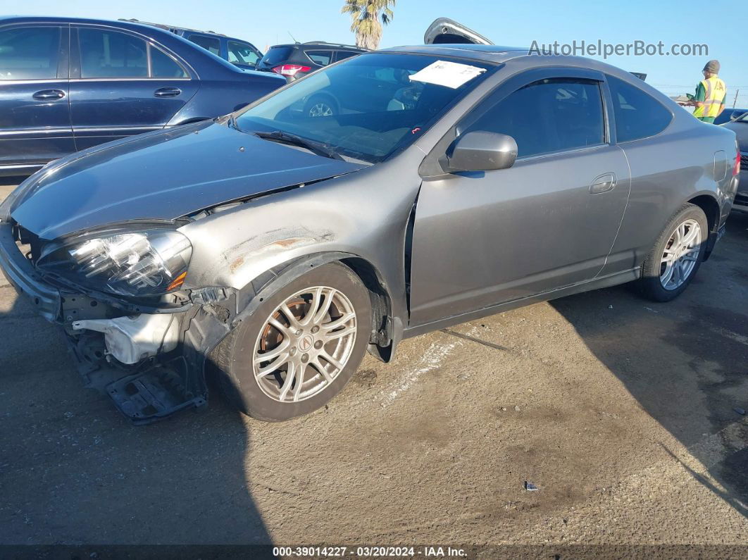 2006 Acura Rsx   Gray vin: JH4DC54856S002649