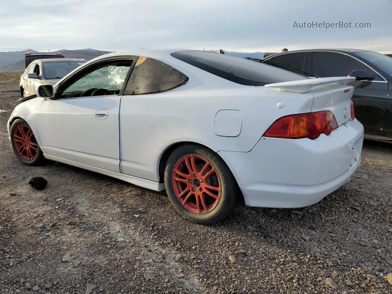 2006 Acura Rsx  Белый vin: JH4DC54856S009228