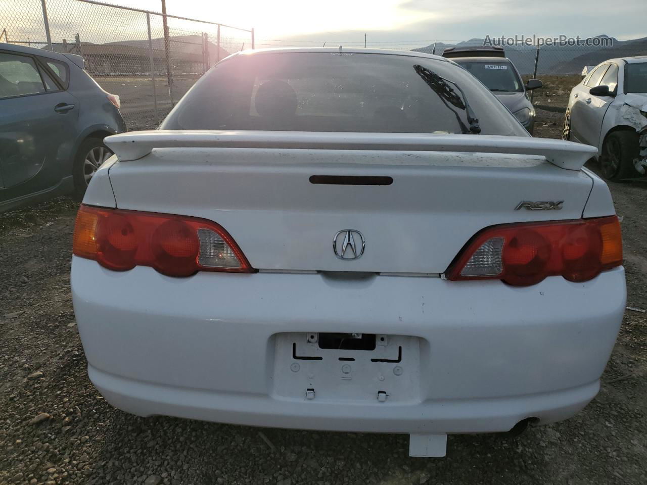 2006 Acura Rsx  Белый vin: JH4DC54856S009228