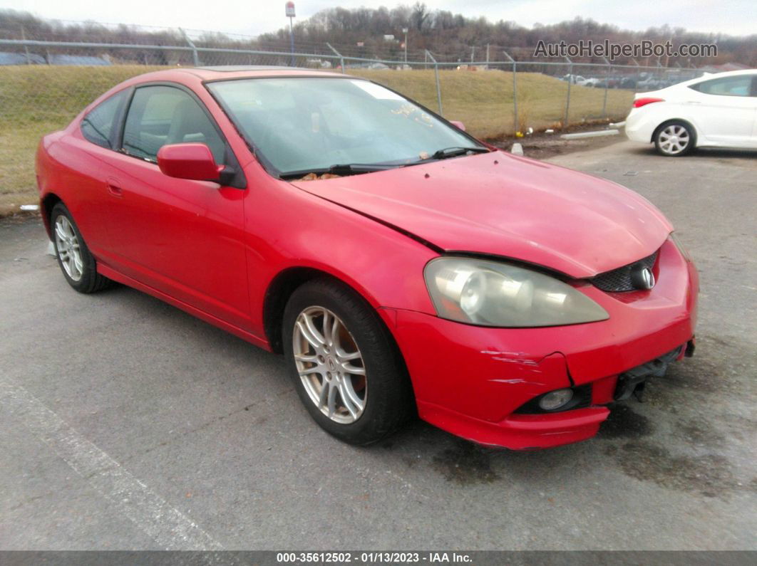 2006 Acura Rsx   Red vin: JH4DC54856S011190