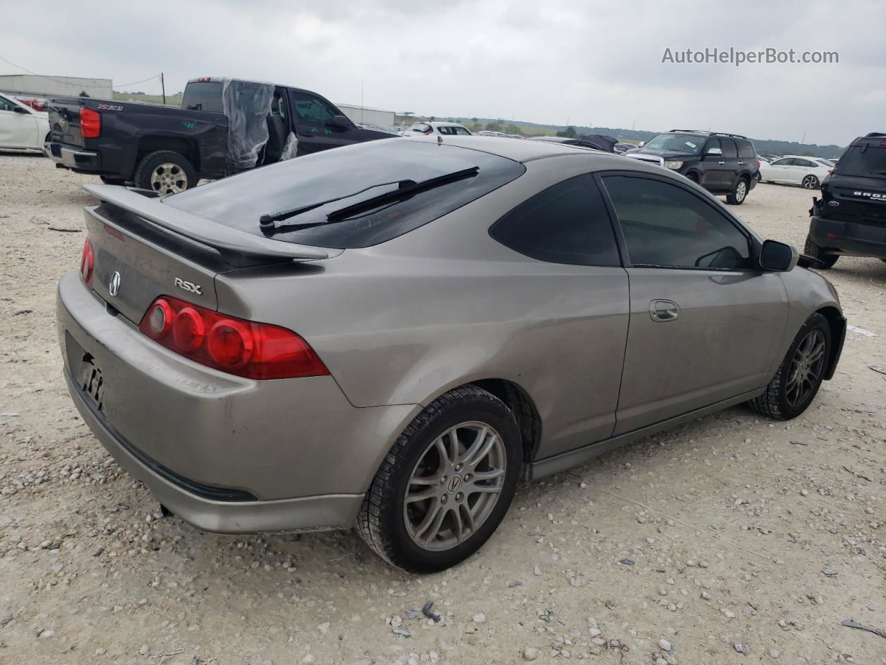 2006 Acura Rsx  Gray vin: JH4DC54856S020455