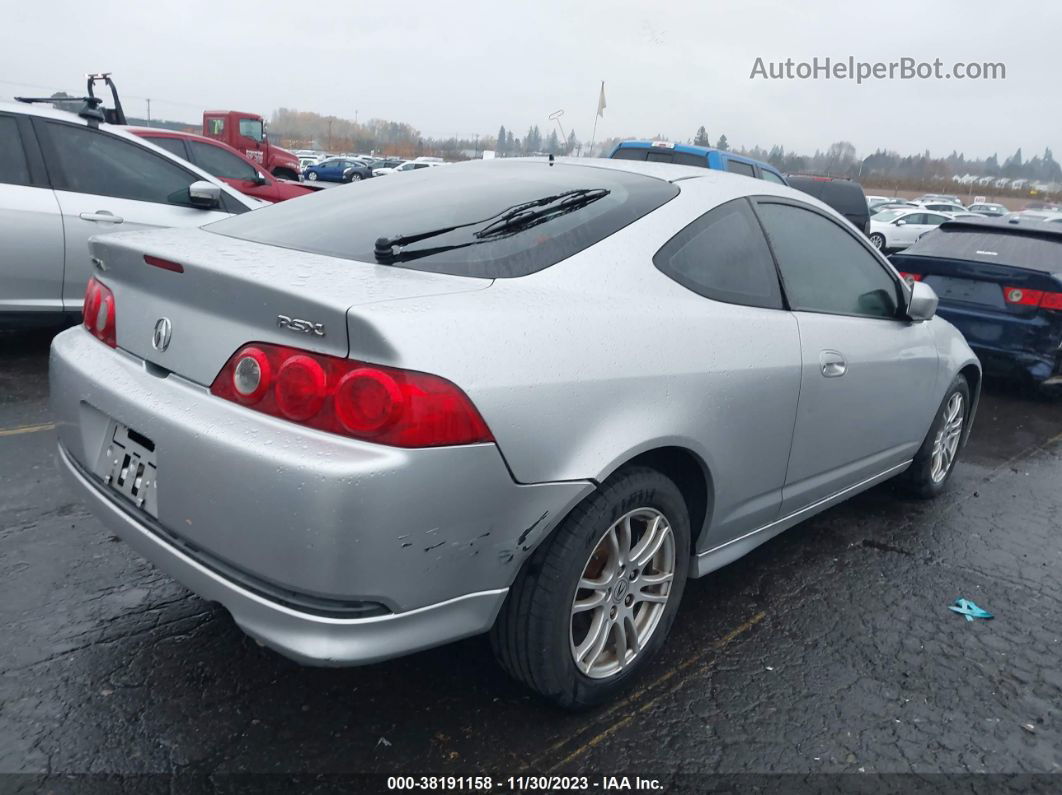 2006 Acura Rsx Серебряный vin: JH4DC54856S020620