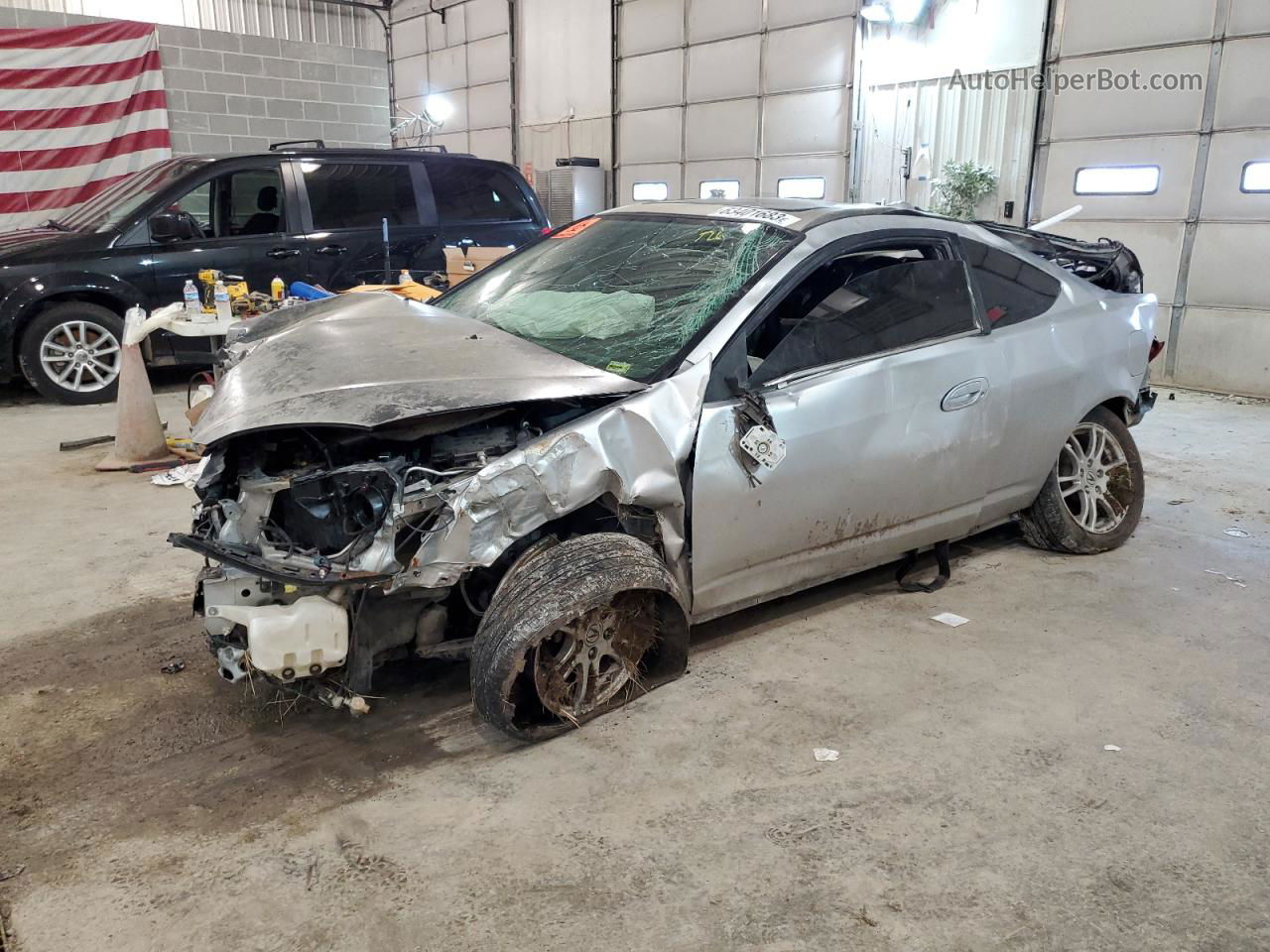 2006 Acura Rsx  Silver vin: JH4DC54856S020729