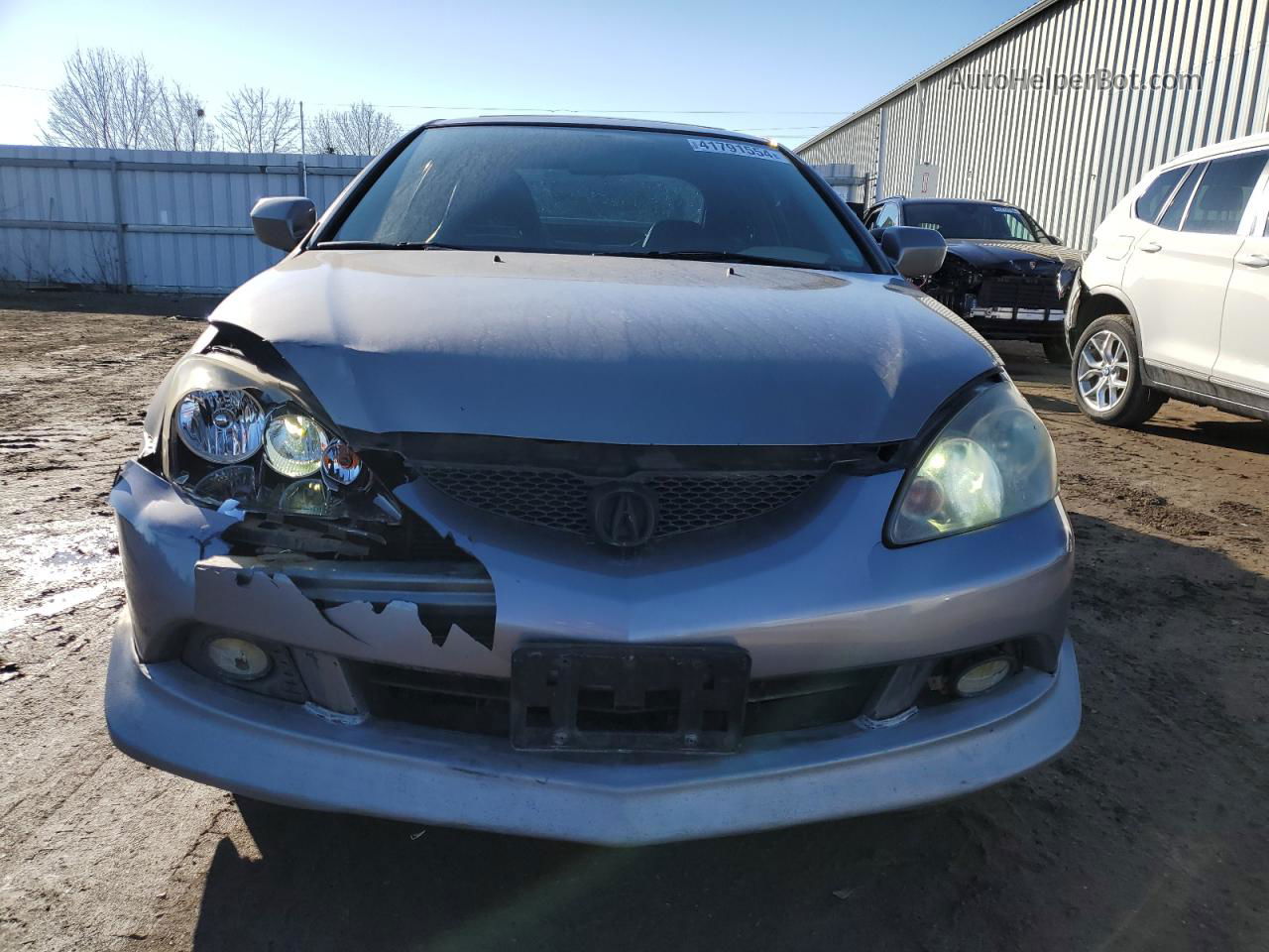 2006 Acura Rsx  Gray vin: JH4DC54856S800097