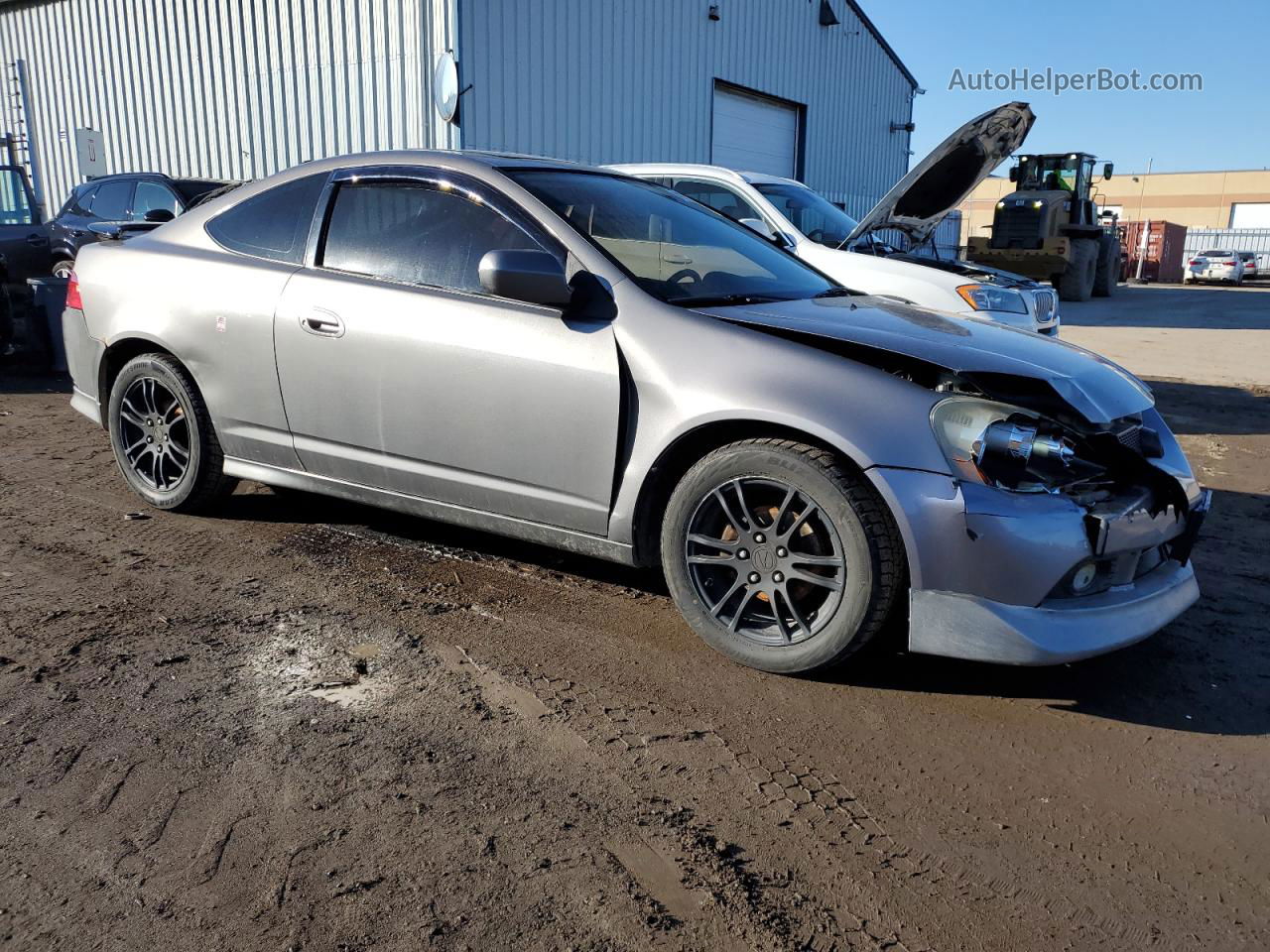 2006 Acura Rsx  Gray vin: JH4DC54856S800097