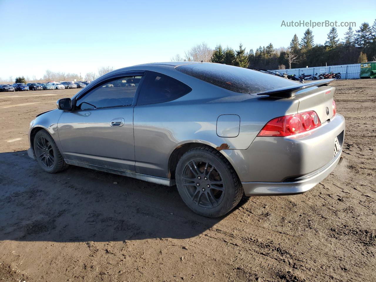 2006 Acura Rsx  Gray vin: JH4DC54856S800097